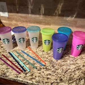 Starbucks color changing cups